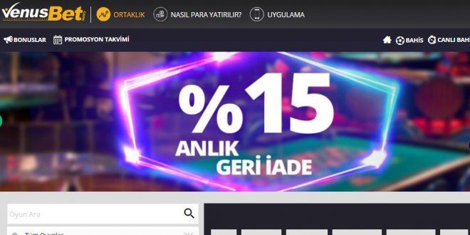 Venüsbet para yatırma