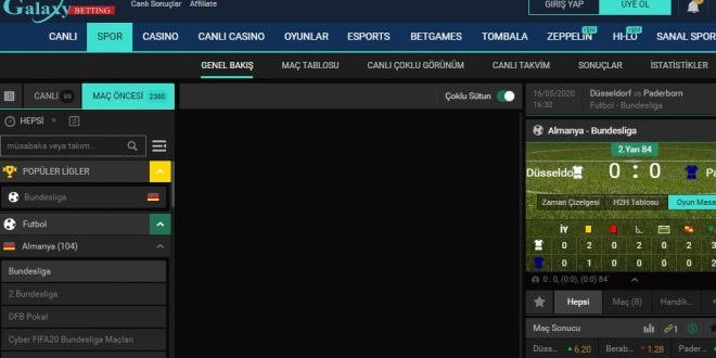 Galaxybetting Para Çekme