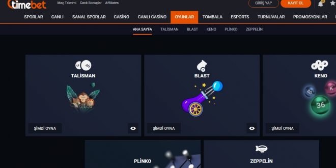 Timebet Para Yatırma