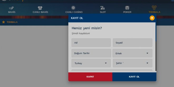 Betexper Üye Ol