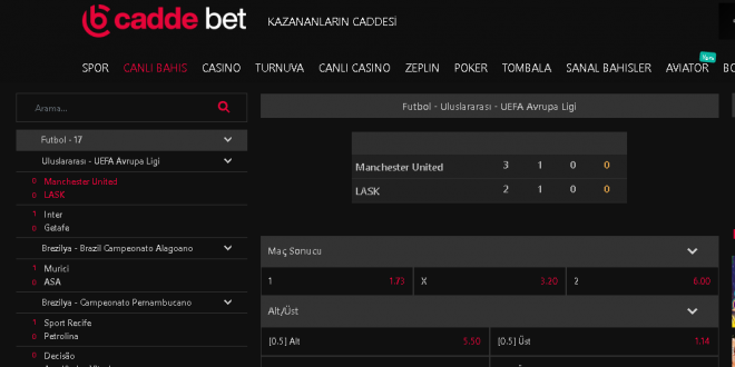 Caddebet Para Yatırma